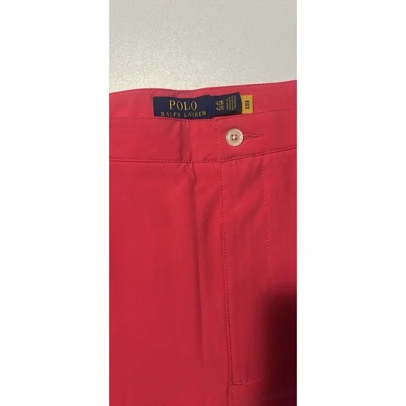 Polo RALPH LAUREN XXL Classic Stretch Chino Shorts 42B Pink NWT MSRP $98 - Picture 7 of 7
